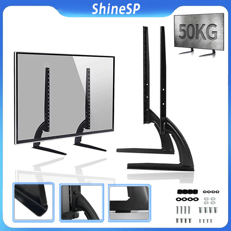 Suporte De Mesa Para Tv/monitor De 16-42"  32 -75'' Mesa Universal Base Pé Alta qualidade