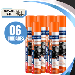 6 Unidades Oleo Desengripante Spray Antiferrugem Lubrificante 250Ml Preventivo - Etaniz