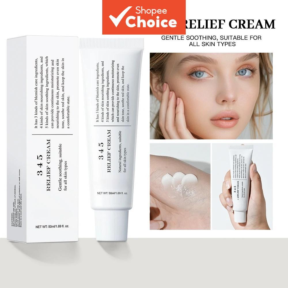  345 Creme de Alívio Hidratante para Manchas Nutre a Pele e Proporciona Cuidados Suavizantes, Resultando em uma Solução