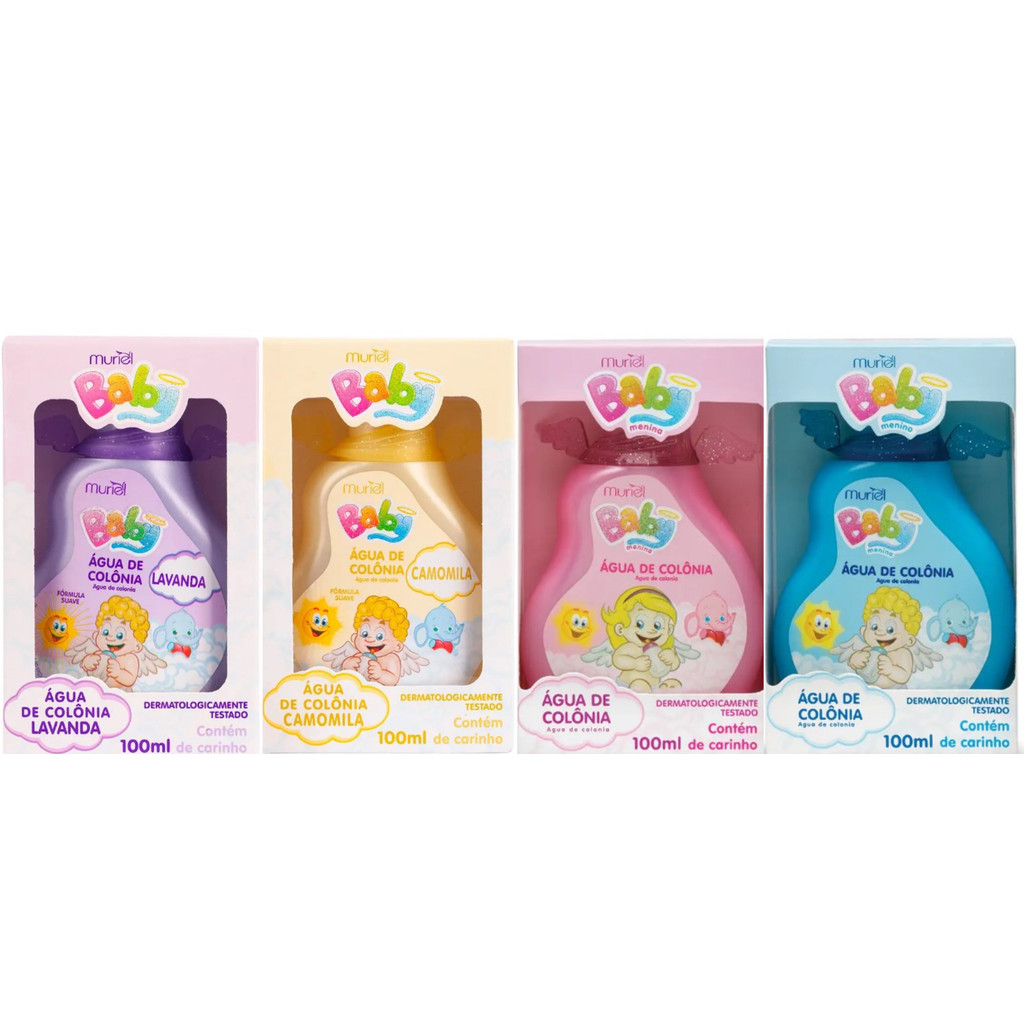 Muriel Baby Água de Colônia 100ml em Oferta na Shopee