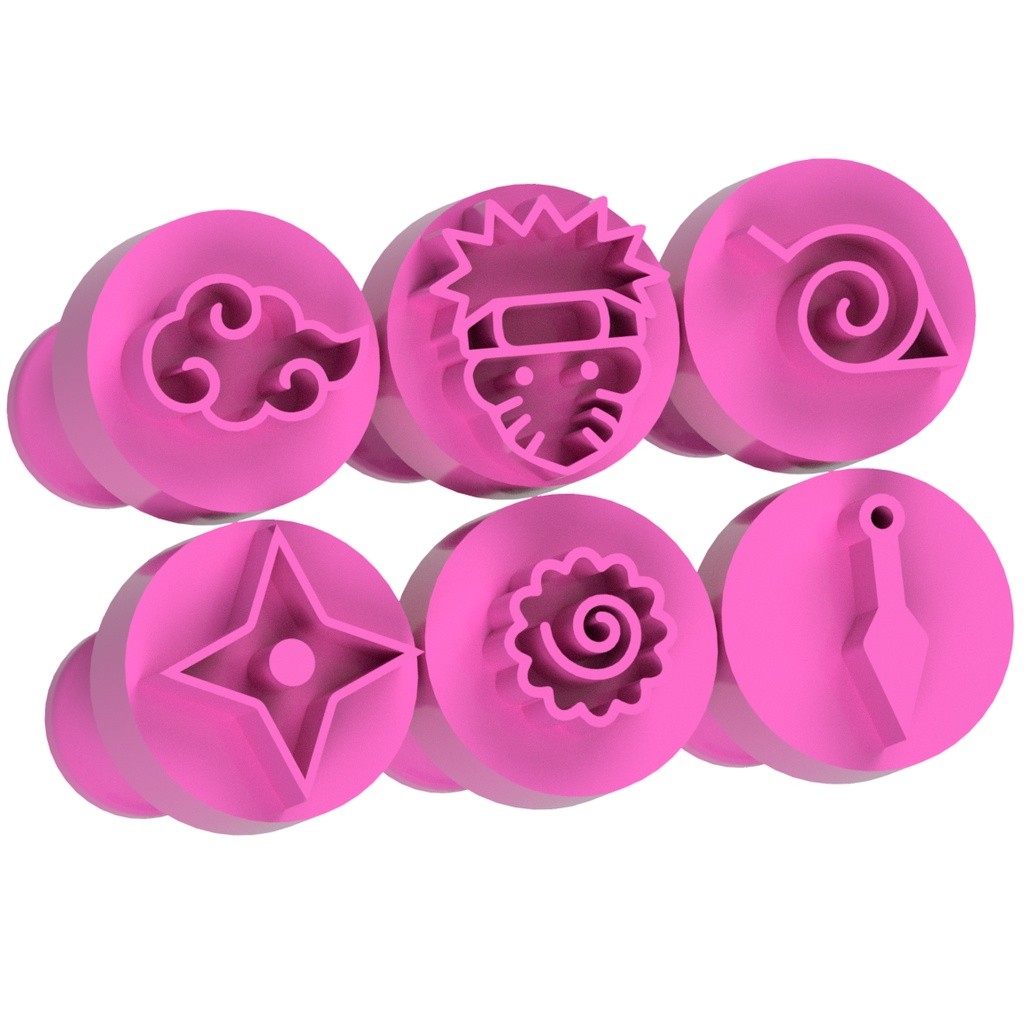 Carimbos para Docinhos Konoha em Oferta na Shopee