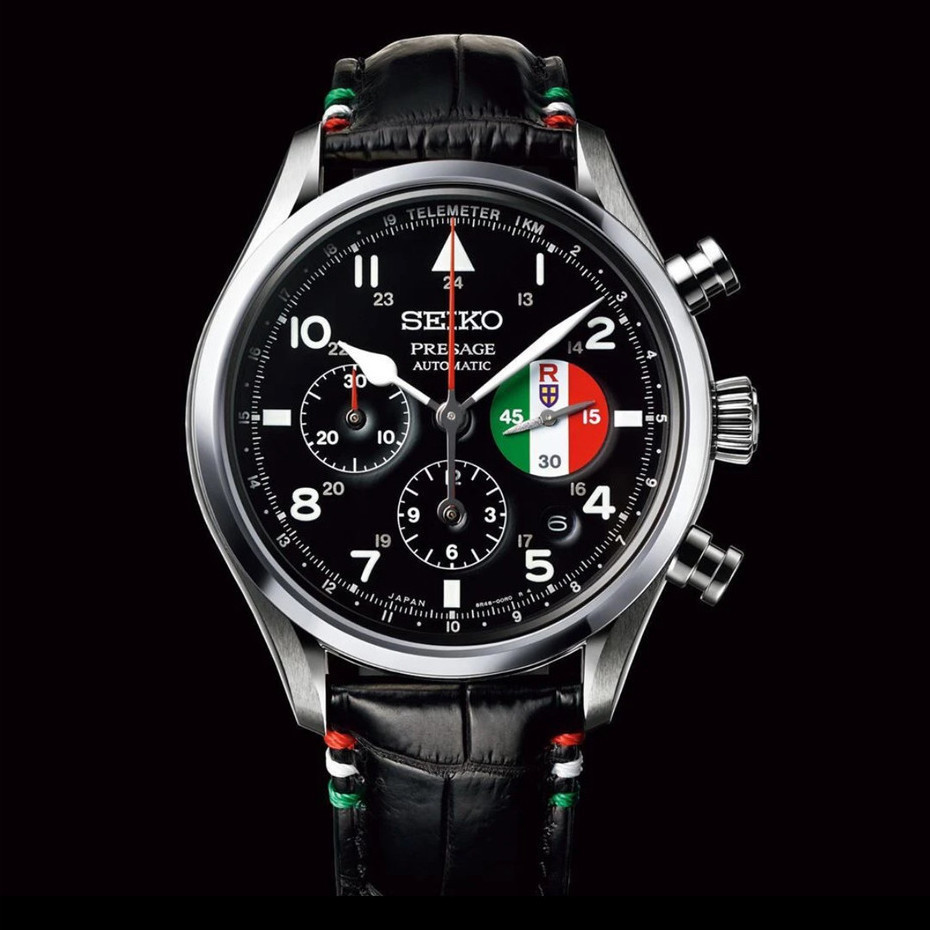 SEIKO PRESAGE Pilot Series Relógio Digital Esportivo Masculino À Prova D'água Pulseira Resi Feminina