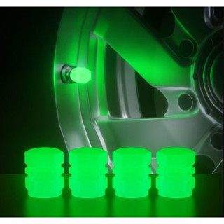 4 Pçs Tampas De Válvula Luminosas Fluorescente Noite Brilhante Carro Motocicleta Bicicleta Roda Pneu Hub Luminosa Da H em Oferta na Shopee