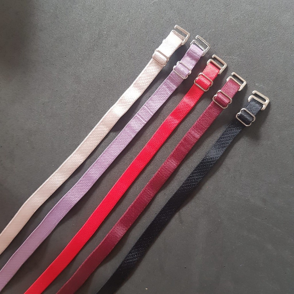 KIT 5 Alça para Sutiã de Elastico Removivel com Gancho de Metal 1 Par em Oferta na Shopee