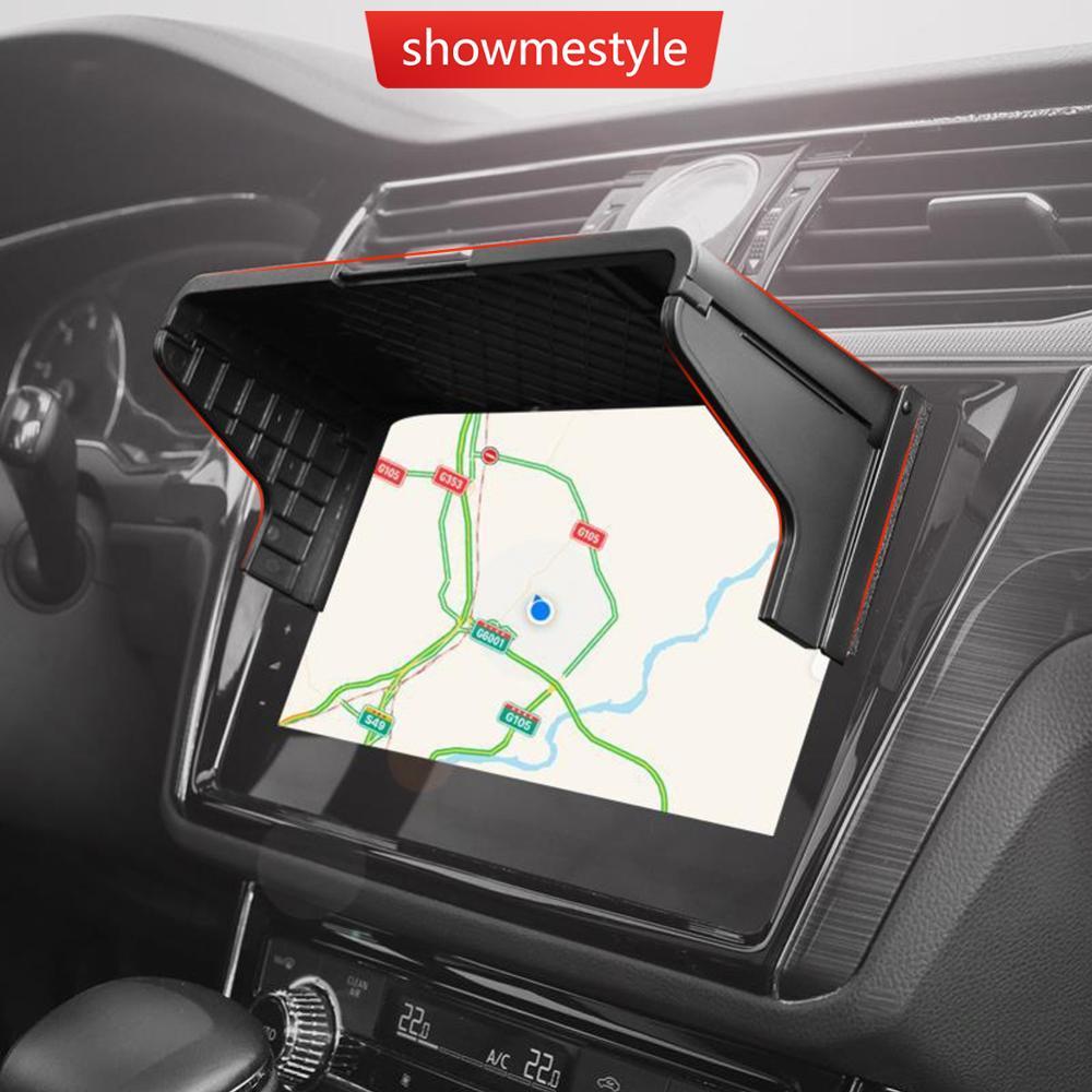 SMS 7-12 Polegada Viseira De Tela Interior Do Carro Navegação Sun Sombra Anti-Reflexo Escudo Acessórios Interiores Autom