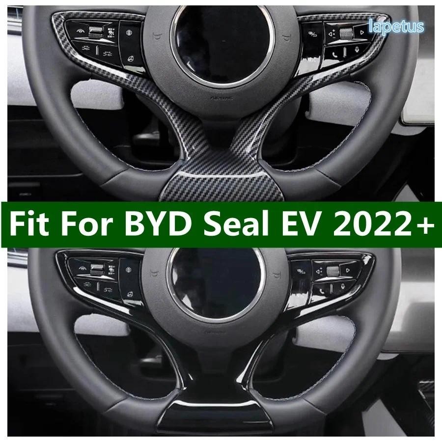 Quadro Inferior Do Volante Pás De Mudança De Engrenagem Capa Decoração Adesivo Guarnição Apto Para BYD Selo EV 2022 2023