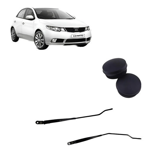 Par Tampa Haste Braço Limpador Parabrisa Cerato 2008/2013 Direito