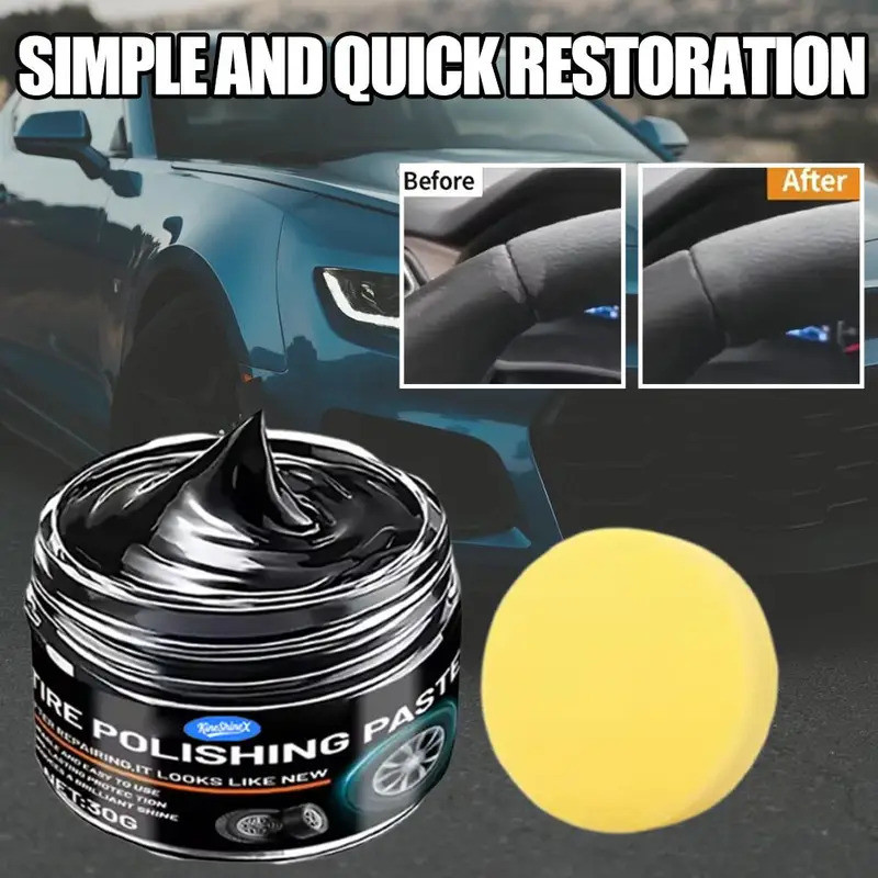 Creme De Reparo De Arranhões Interior Do Carro E Exterior Cera De Polimento De Plástico Preto Painel Reparação De Superf