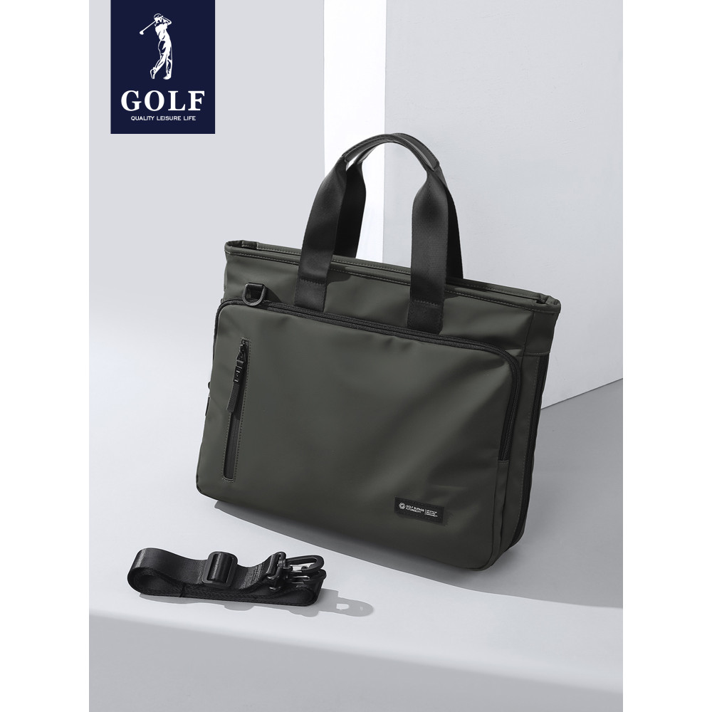 Pasta de golfe masculina 2026 novo estilo grande capacidade bolsa de negócios bolsa de computador bolsa mensageiro de om