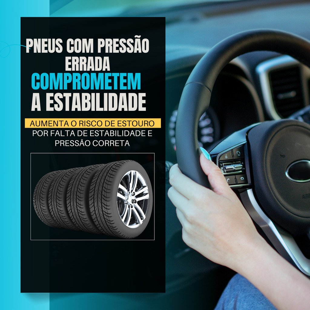 Calibrador De Pressão Pneu 150 Libras Profissional — imagem 2 de 2