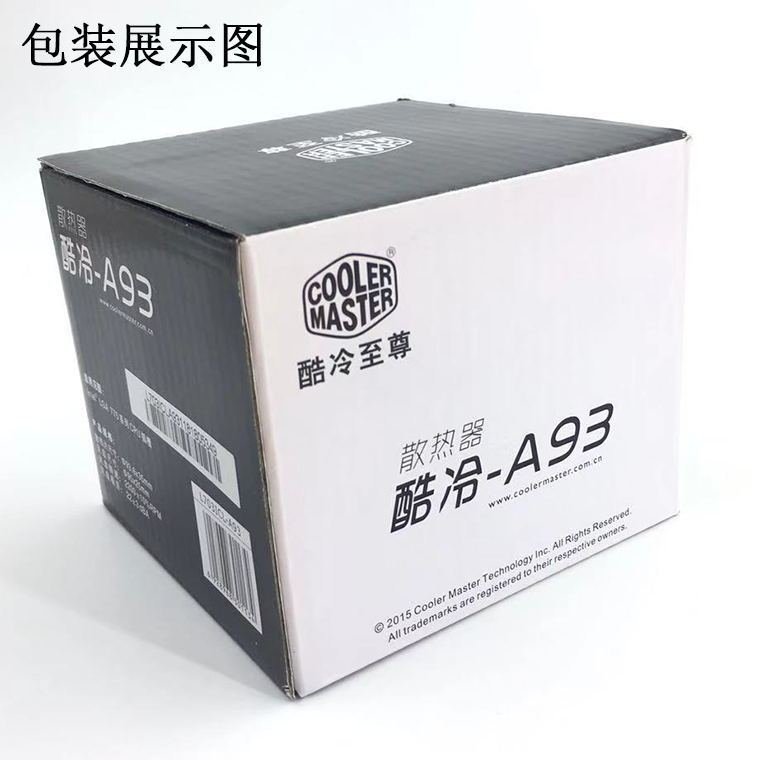 Cooler Master A93 para Computador de Mesa, Cooler para CPU da Plataforma 775, Ventilador de CPU 775 com Fluxo Descendent