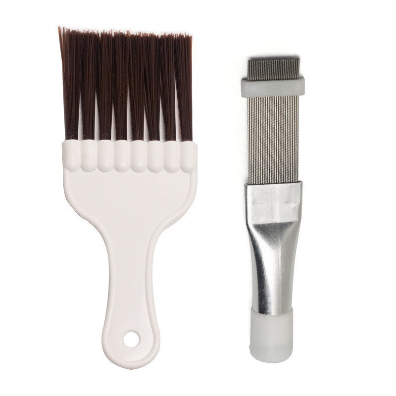 Escova de limpeza de plástico Yunbei, escova para aletas, pente, escova para limpeza de condensadores, escova para radia