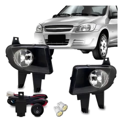 Kit Farol De Milha Celta 2007 08 09 10 11 2012 + Brinde Branca