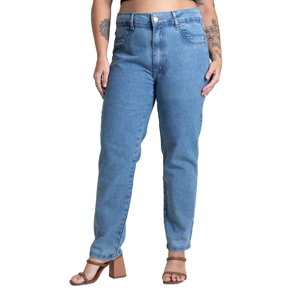 Calça Jeans Sawary Plus Size Levanta Bumbum - 282104