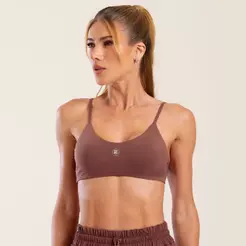 Top Vivid Bourbon Poliamida Soft Com Bojo