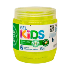Dagua Natural Hair Gel Kids Fixador Contendo 240g