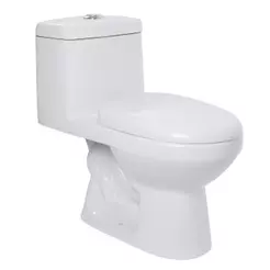Vaso Sanitário Monobloco Caixa Acoplada Privada Taquaras Pingoo - Branco