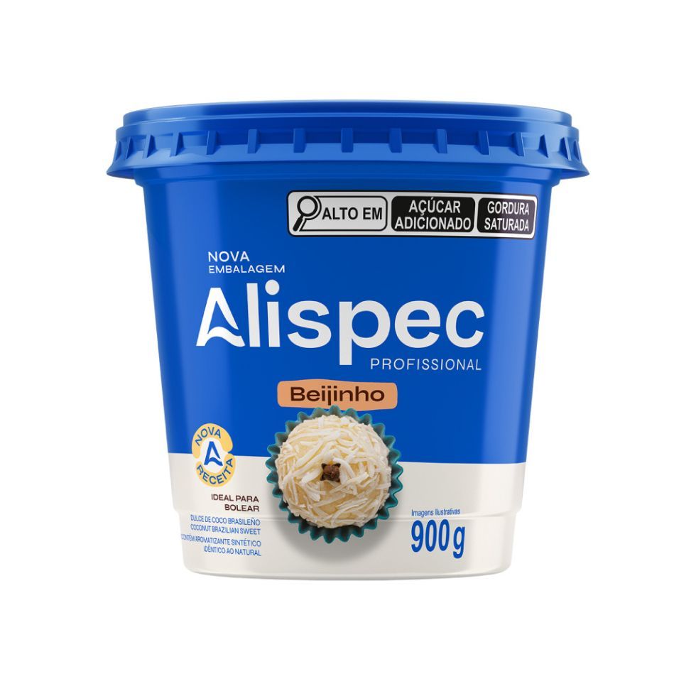 Beijinho pronto para Enrolar 900g Alispec em Oferta na Shopee