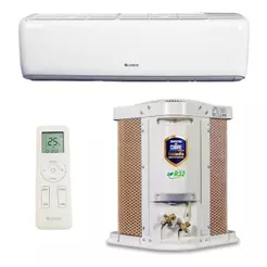 r-Condicionado Split Inverter 18000 BTUs 220V Gree G-Top Auto Connection High Wall Quente e Frio GWH18ATD-D6DNA1A
