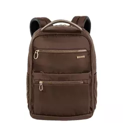 Mochila Grande Slim Notebook 15 Sestini Elegance - Marrom