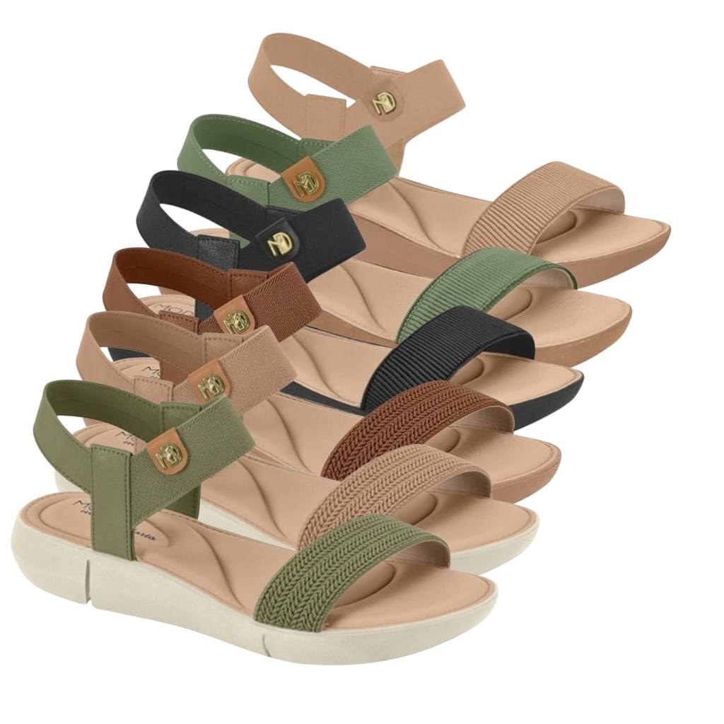 Sandalia Ortopedica Modare Conforto Feminina Esporão 7199102 em Oferta na Shopee