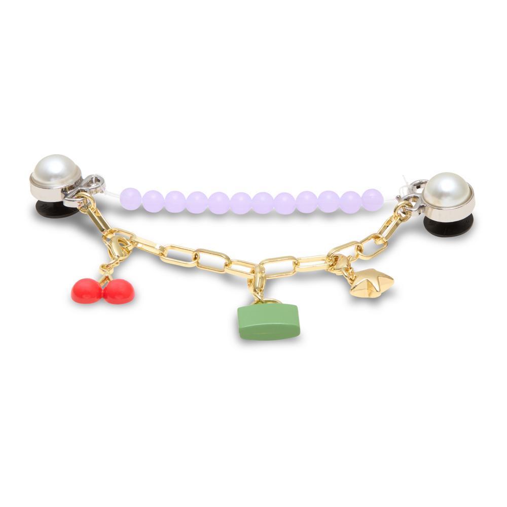 Jibbitz™ Corrente de Charms Roxa UNICO
