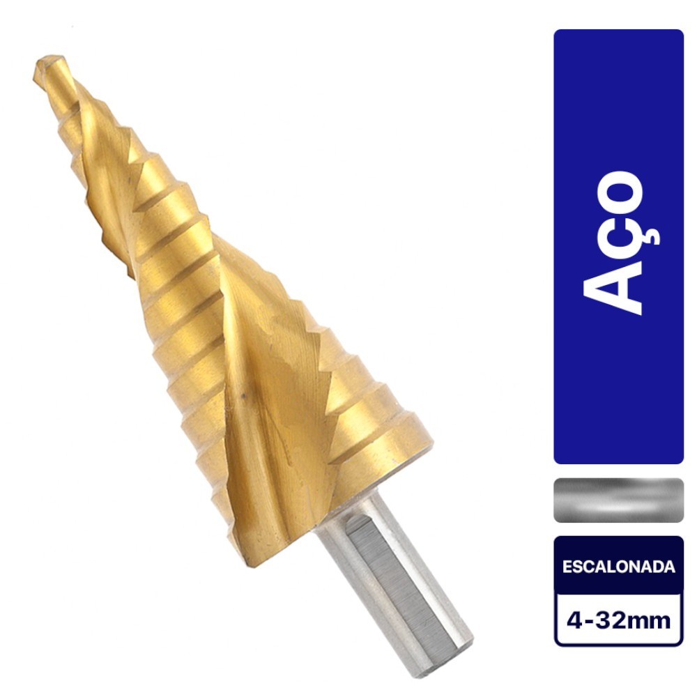 Broca Escalonada 4 a 32: Onde Comprar | BuscaProdutos