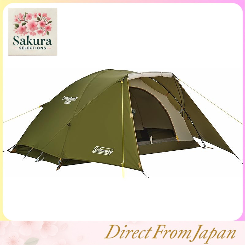 Coleman Compact Easy-Setup Touring Dome Tent for Outdoor Camping and Festivals, 1-3 Person Capacity