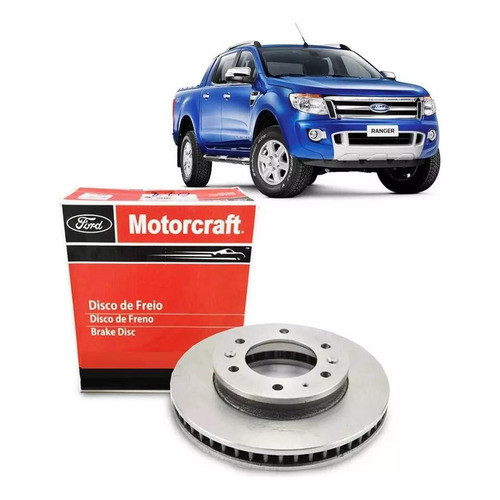 Disco De Freio Dianteiro Ford Ranger 2013 A 2023 (par)