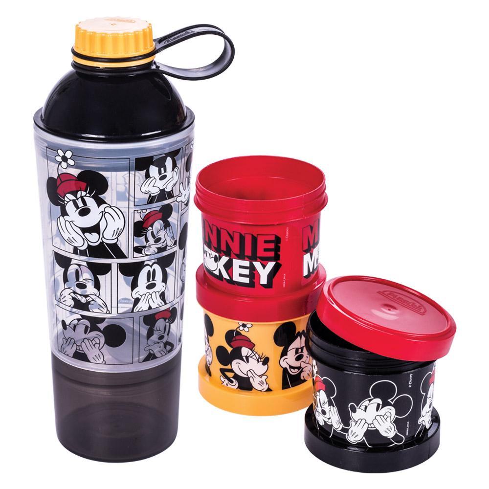 Kit Presente Shakeira e Potes 3 em 1 Mickey Minnie Plasútil em Oferta na Shopee