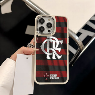 Capinha Capa silicone Anti-impacto Marco Flamengo para iPhone 11 12 13 14 15 16 17 Pro MAX X XR XS MAX Plus CASE em Oferta na Shopee