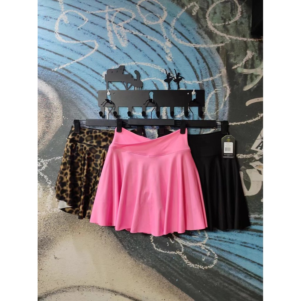 ZW novo estilo de Fitness roupas esportivas saia curta calças saia dança pequena saia feminina rosa preto calças tamanho