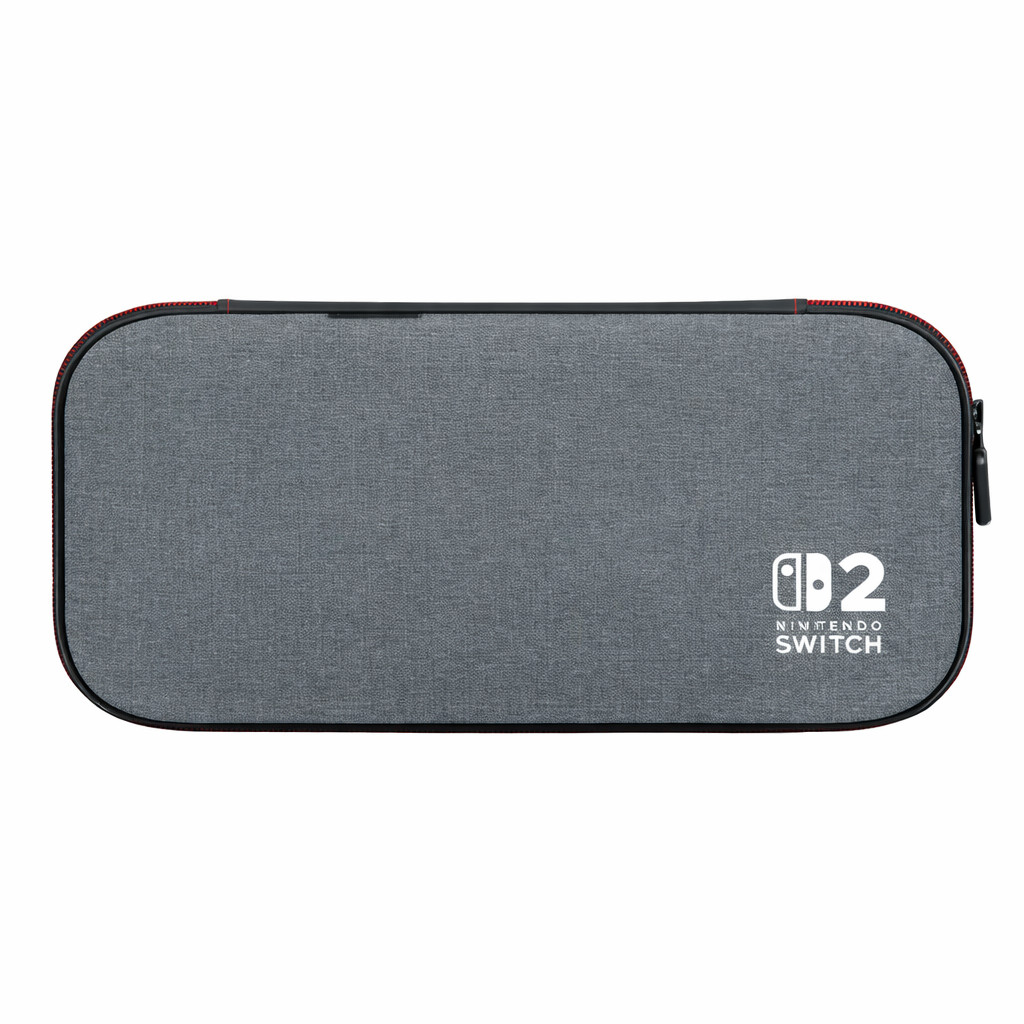 Case Switch 2 Cinza Estojo Transporte Licenciado Nintendo Proteção Console