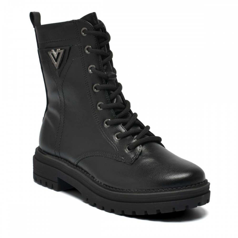 Bota Via Marte 354-002-01 Coturno Tratorado Feminino