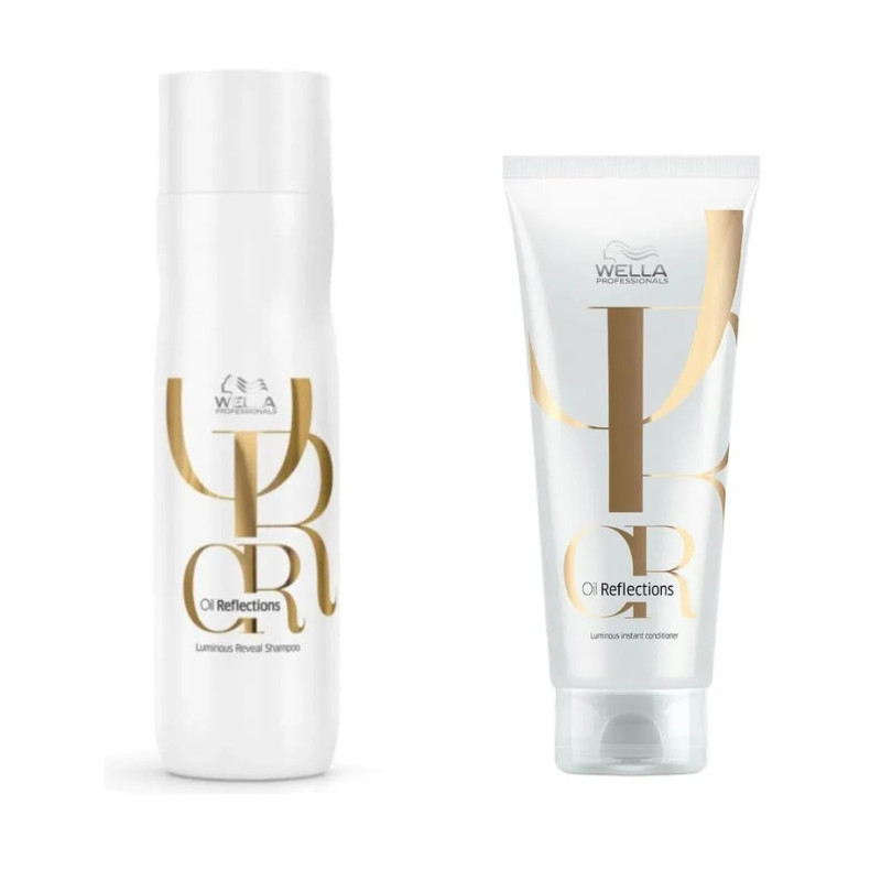 Kit Wella Oil Reflections Shampoo 250ml + Cond 200ml