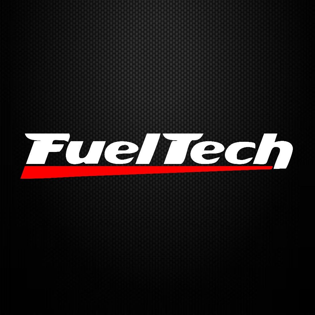 Adesivo Fuel Tech - Pequeno - Adesivos Carros Turbo Rebaixado Chevette Omega Gol