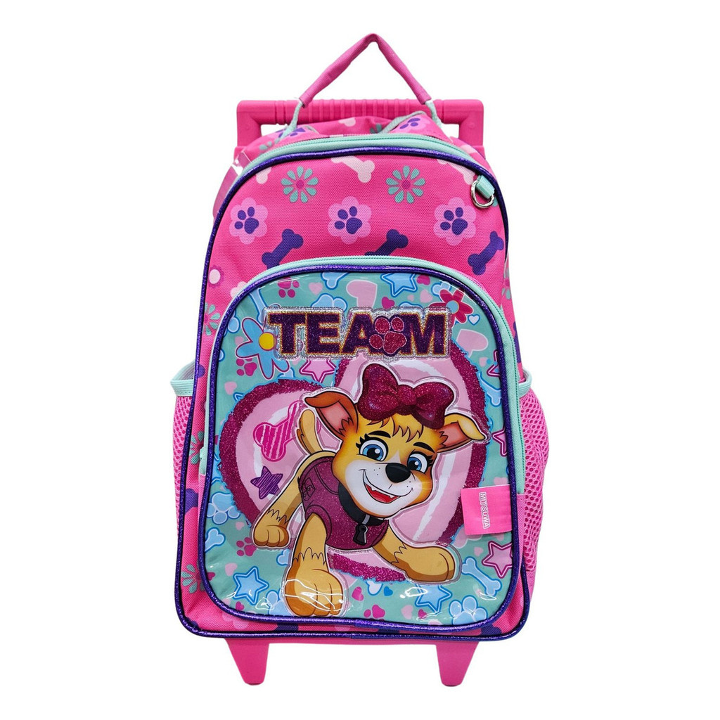 Mochila Escolar Infantil com Rodinha Skye Patrulha Canina – Ideal para Crianças