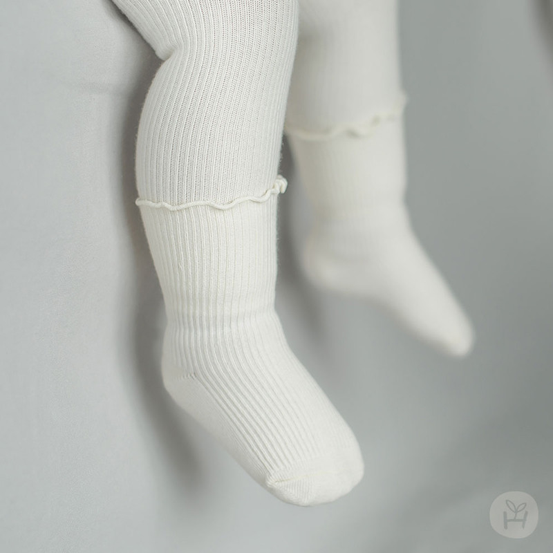 Meia-calça branca coreana para bebês meninas com saia leggings primavera outono leggings finas meia-calça para meninas