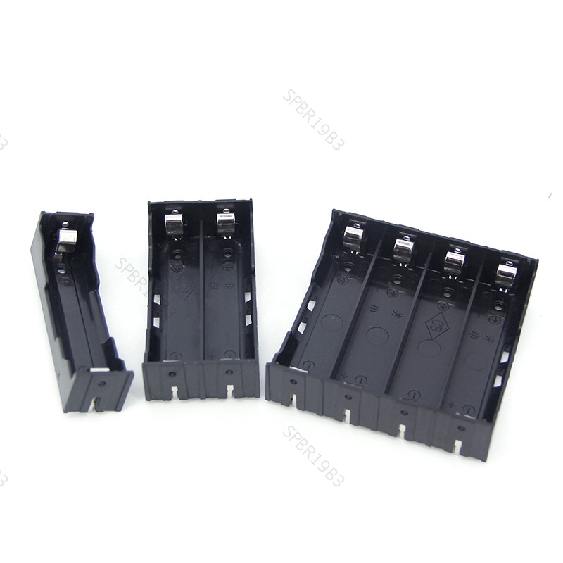 1 2 3 4 Slot 18650 3.7v Power Bank Casos Caixa Titular De Alta Qualidade DIY Bateria Caso Duro Recipiente Com Pino Fácil