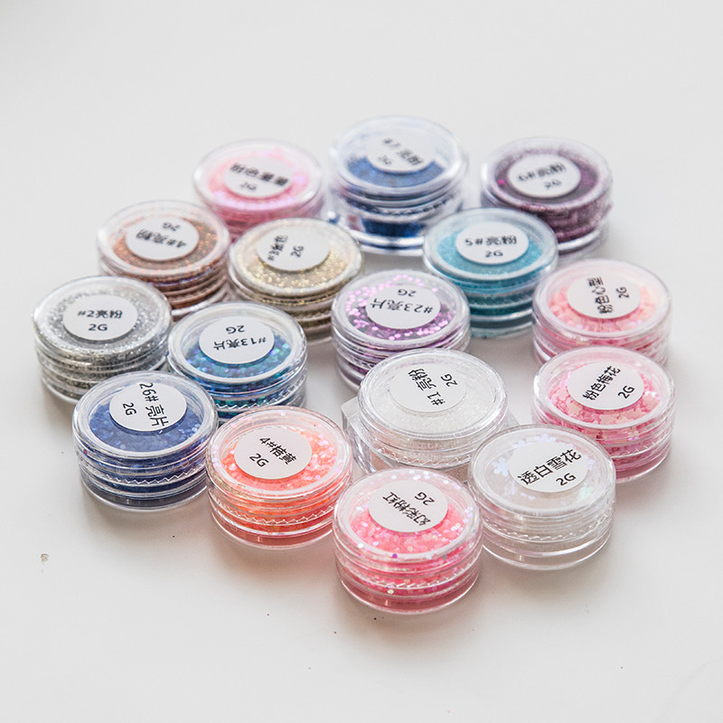 Love Soap Shop DIY Sabonete Artesanal DIY Colorido Glitter Lantejoulas Material Decorativo Acessórios 2g