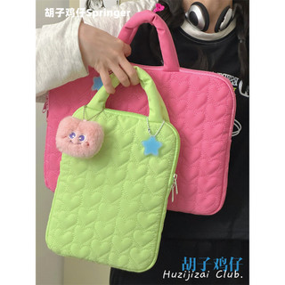 Cute Girl Laptop Liner Bolsa 37cm iPad pro Tablet Protetor Caso 47cm Notebook Storage Bolsa