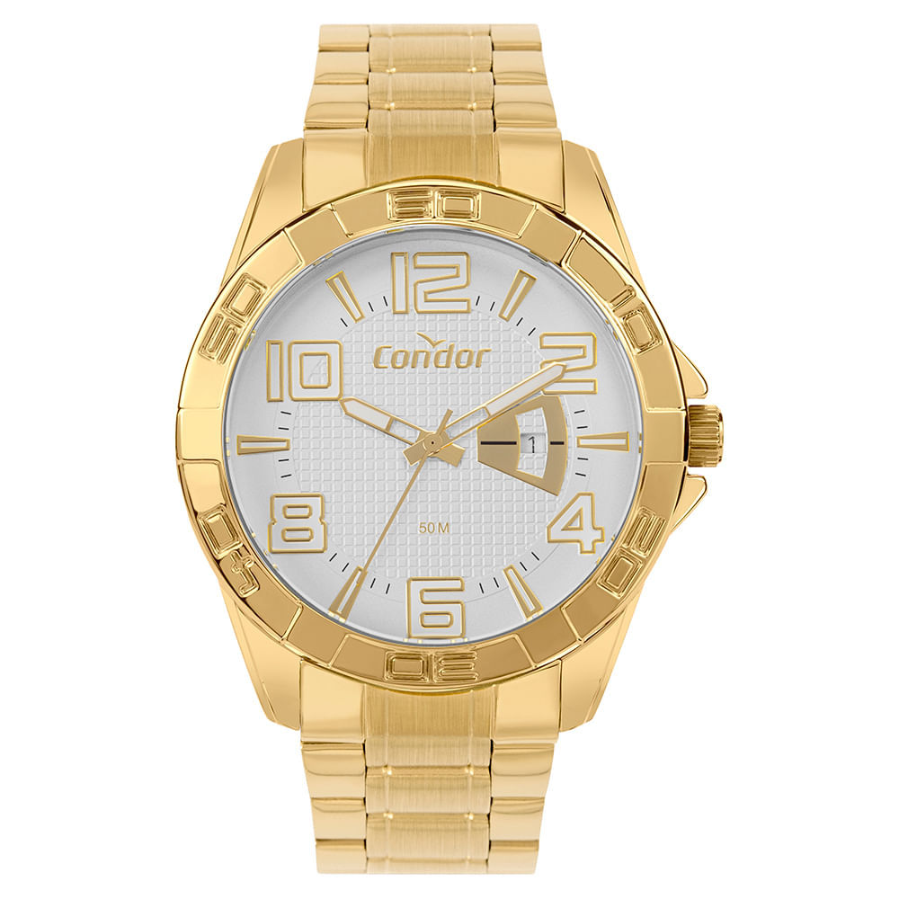 Relógio Condor Masculino Speed Dourado - CO2117AV/4K