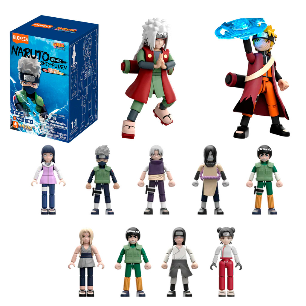 Boneco Naruto Shippuden GV02 The Leaves Dance Blokees