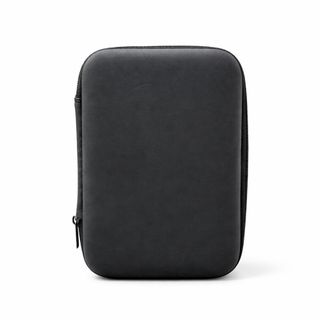 Estojo Case Rígido 16CM Impermeável Couro Sintético com Zíper