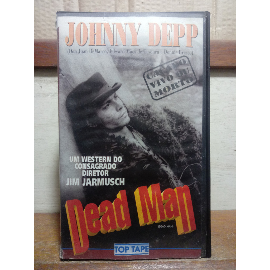 Vhs Vhs Dead Man Homem Morto - Johnny Depp - Jim Jarmusch
