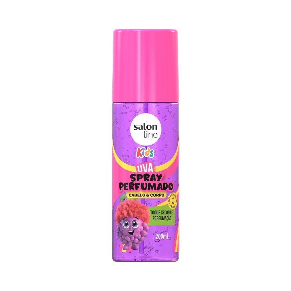 Spray Salon Line Perfumado Kids Uva 200ml