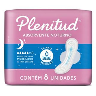 Absorvente Noturno Plenitud Femme para Escapes de Urina 8 un em Oferta na Shopee