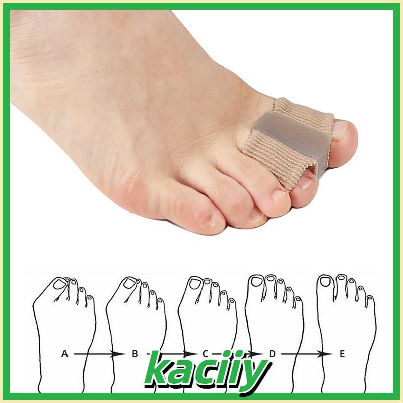kaciiy 1 Pçs Silicone Toe Espalhador Separador Joanete Hálux Valgus Corrector Polegar Dedo Correção Alisador Ferramenta em Oferta na Shopee