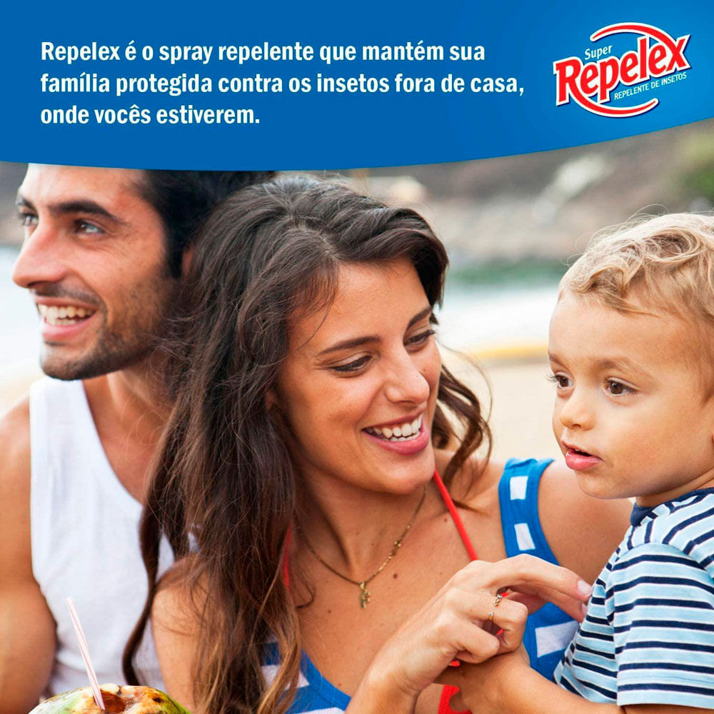 Detalhes do Repelente Super Repelex com 25% de Desconto Loção 200ml