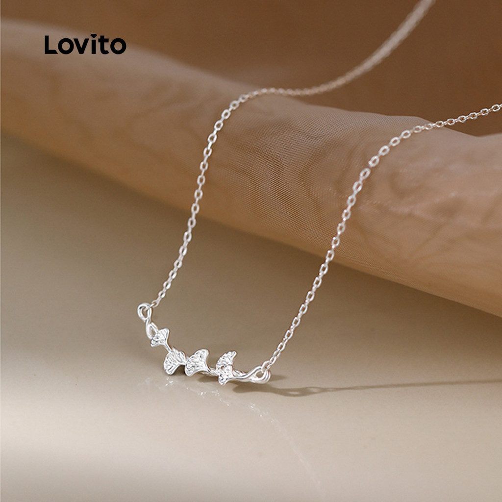 Lovito Colares de Estilo Elegante e versátil LFA108127 em Oferta na Shopee